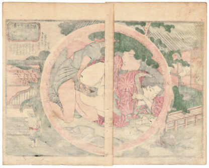 WATER MARGIN: LU ZHISHEN WREAKS HAVOC AT MOUNT WUTAI (Utagawa Kuniyoshi)